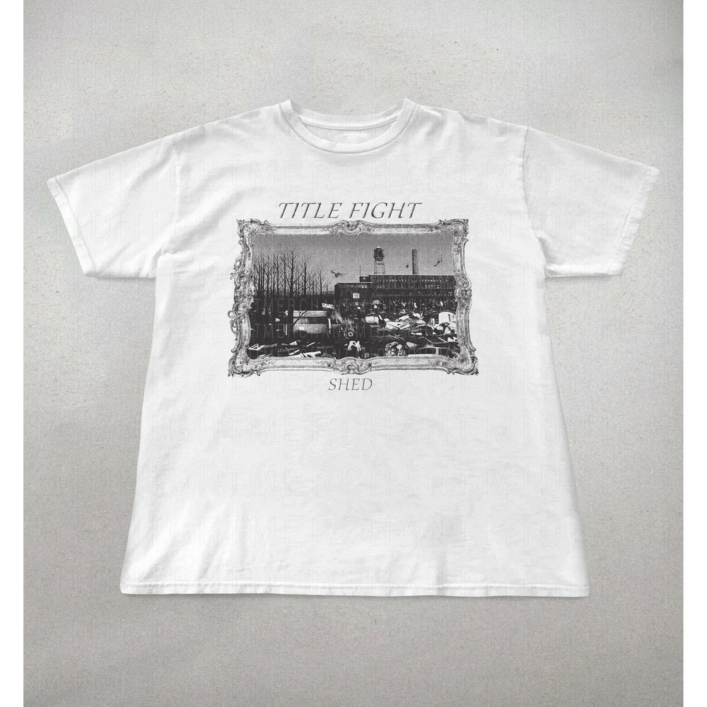 Title Fight Shed Tshirt, 90s Band Tees